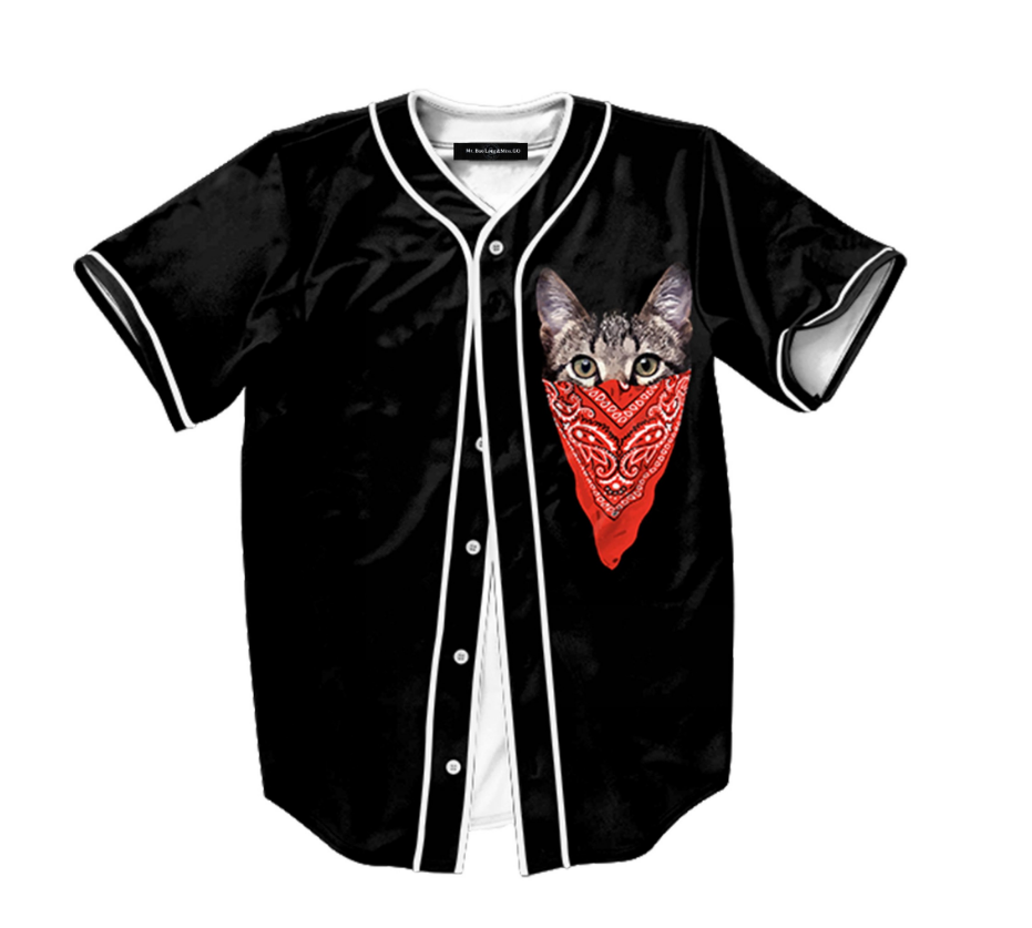 Cat Bandana Jersey Tee