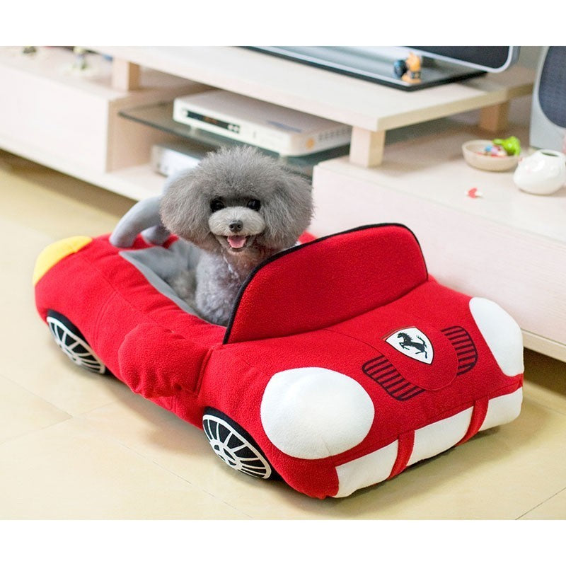 Luxury car pet bed