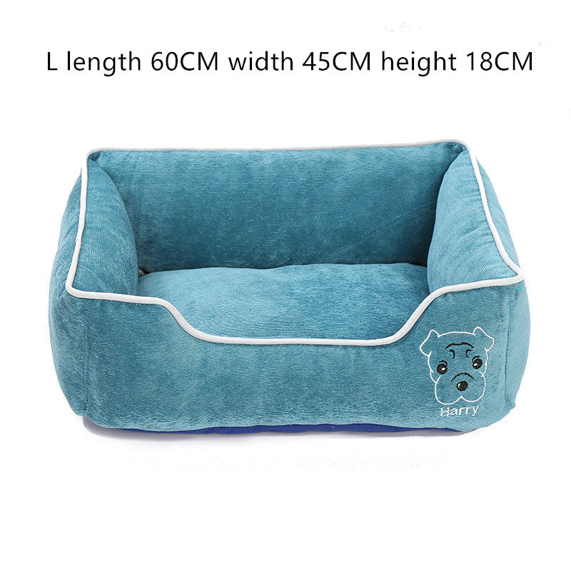 Dismantle and wash dog bed