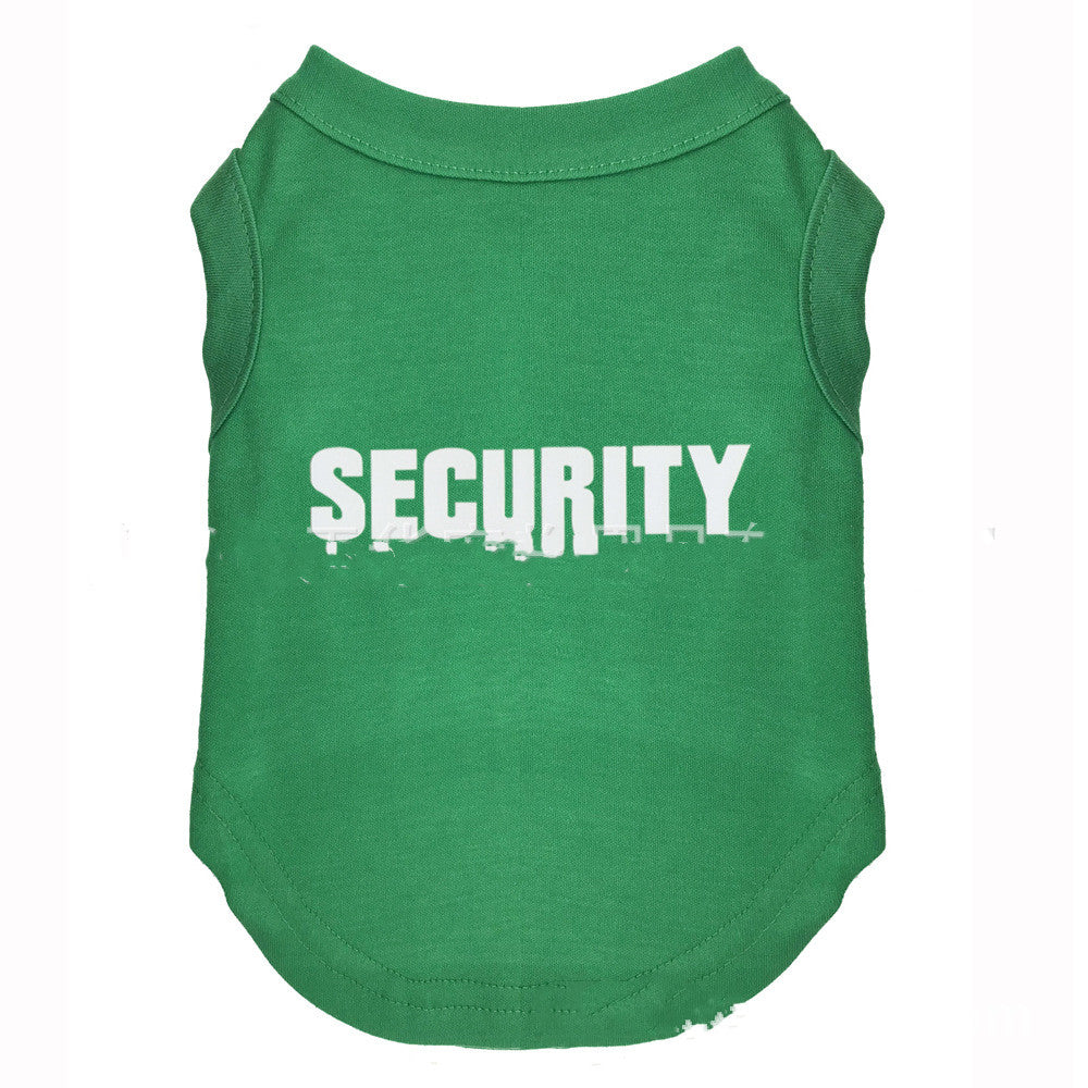 Security Pet cloths