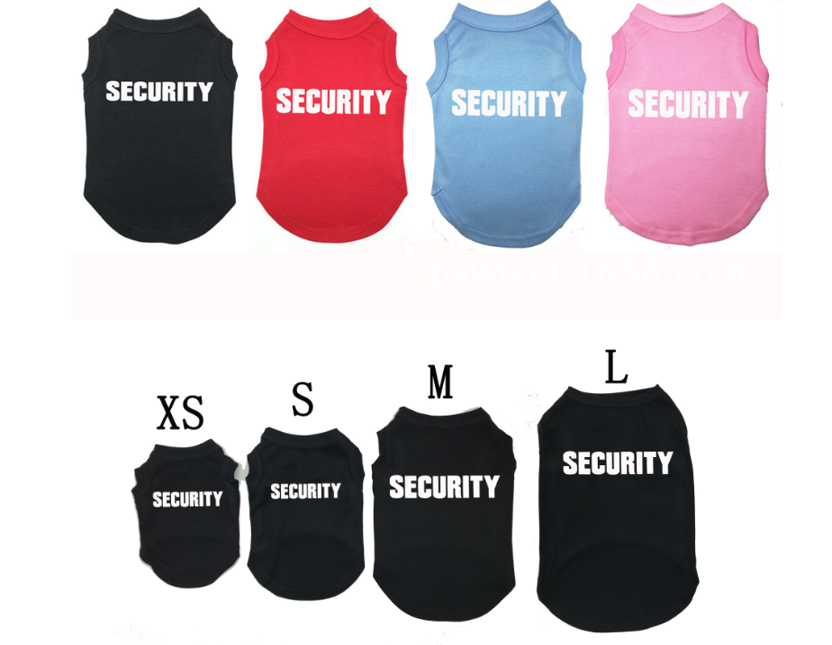 Security Pet cloths