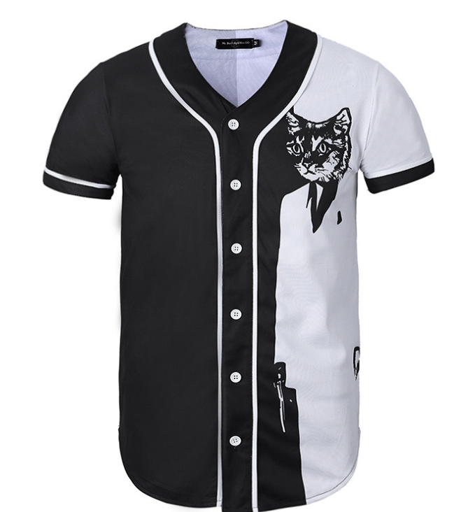 Cat Tuxedo Jersey