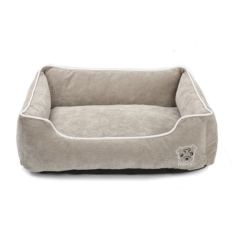 Dismantle and wash dog bed