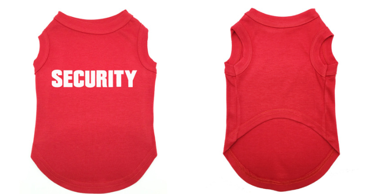 Security Pet cloths