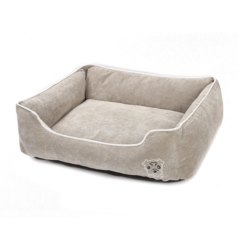 Dismantle and wash dog bed