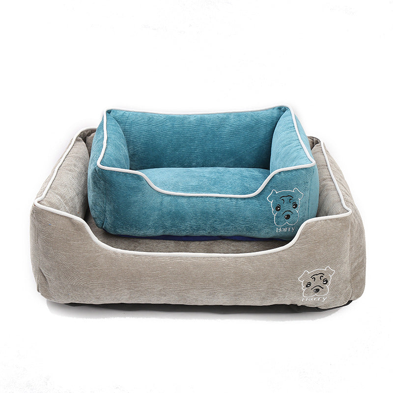 Dismantle and wash dog bed