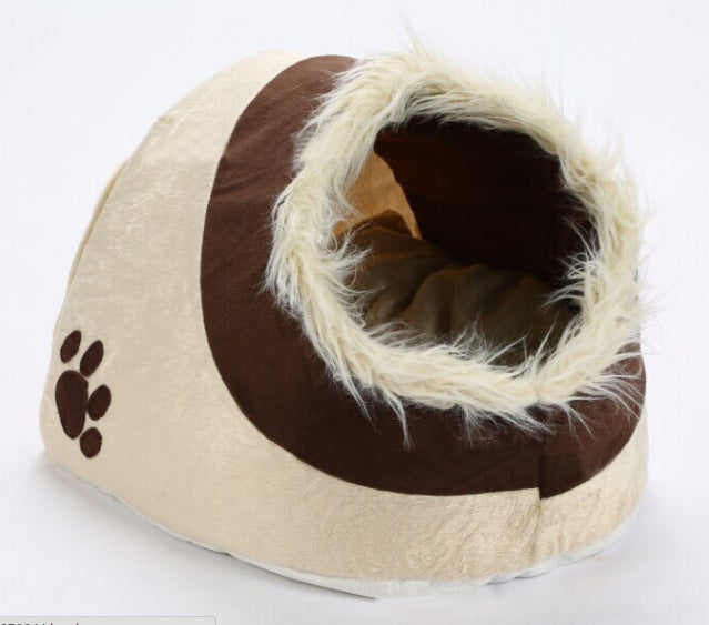 Leopard kennel dog house - dog bed