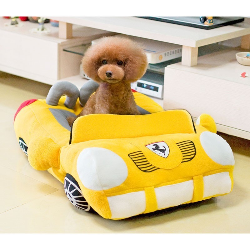 Luxury car pet bed