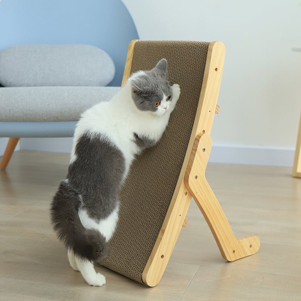 Deformation Cat Bed Vertical Corrugated Paper Grinding Claw Toy