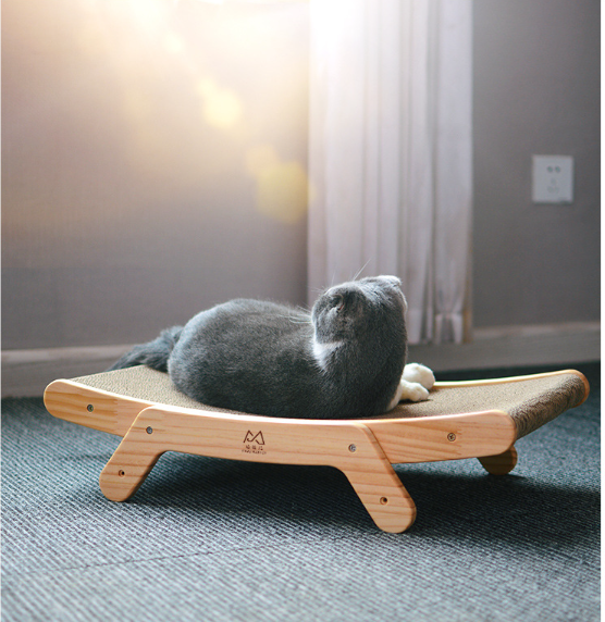 Deformation Cat Bed Vertical Corrugated Paper Grinding Claw Toy