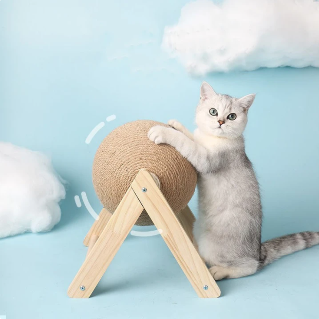 Cat Climbing - Scratching Ball