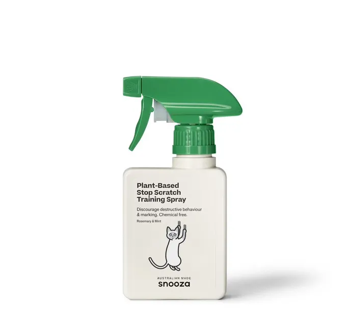 Snoozaclean cat based stop scratch training spray 250ML