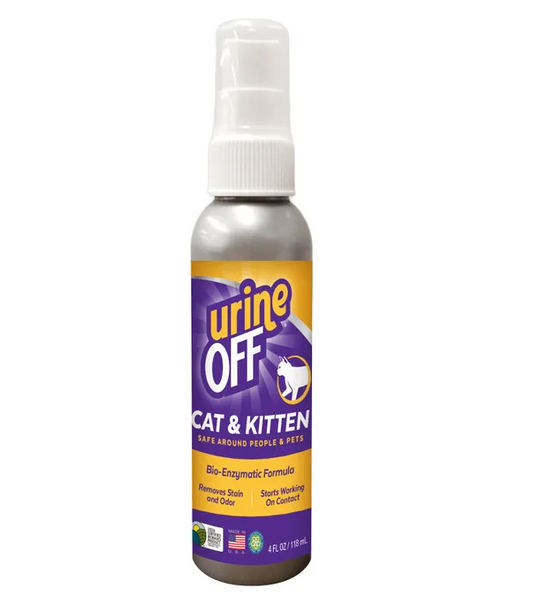 Urine off cat & kitten formula travel size 118ML