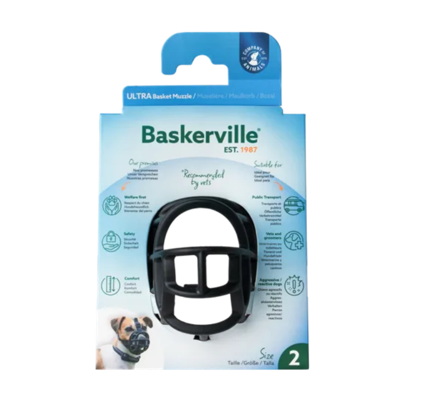 Barkerville ultra basket muzzle size 2