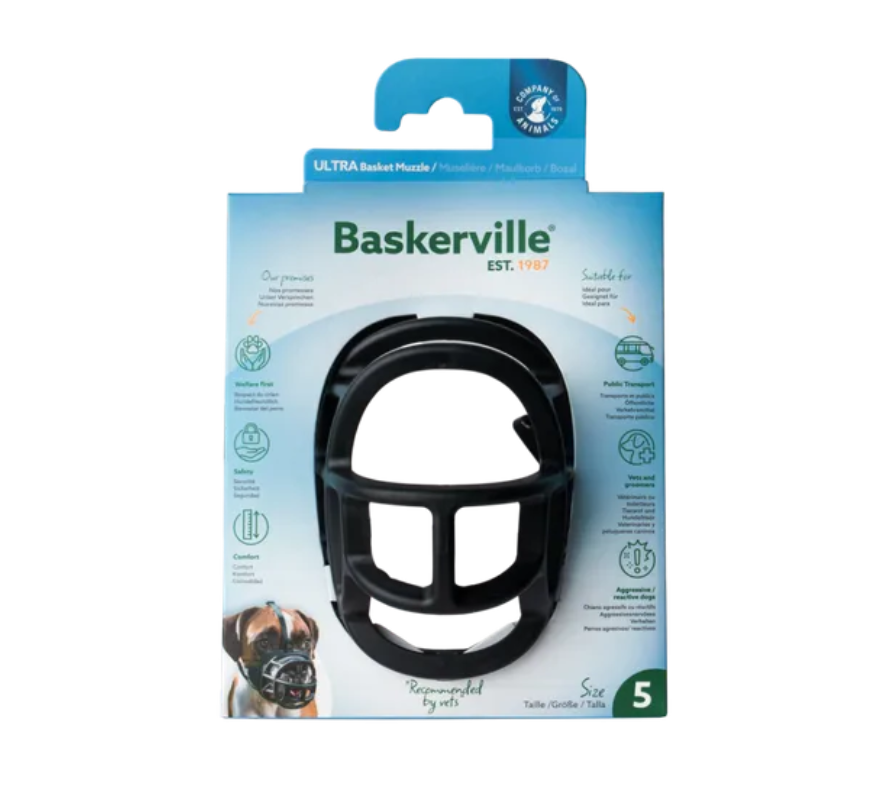 Barkerville ultra basket muzzle size 5