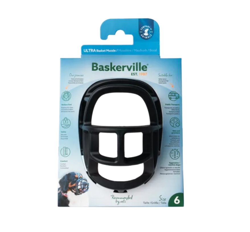 Barkerville ultra basket muzzle size 6