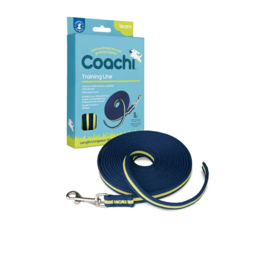 Coachi training line Navy & lime 5M