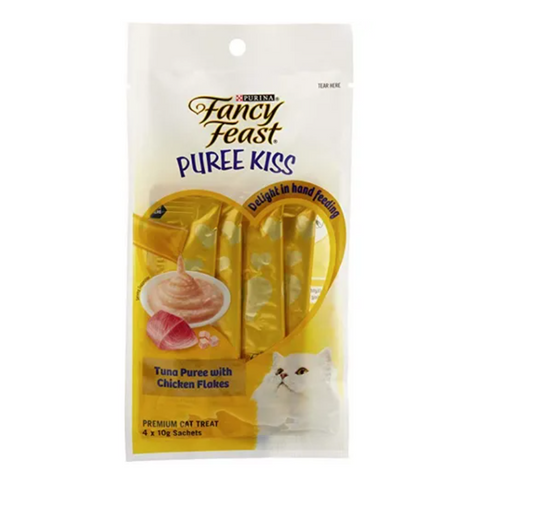 Fancy feast puree kiss tuna puree chicken