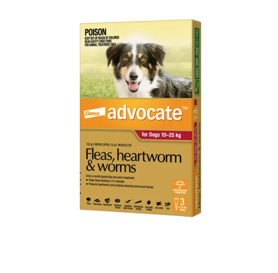 Advocate Flea, Heartworm & Worm Pack