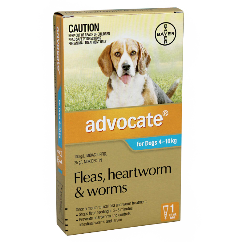 Advocate Flea, Heartworm & Worm Pack