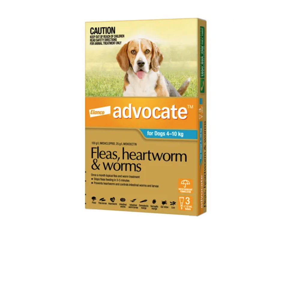 Advocate Flea, Heartworm & Worm Pack