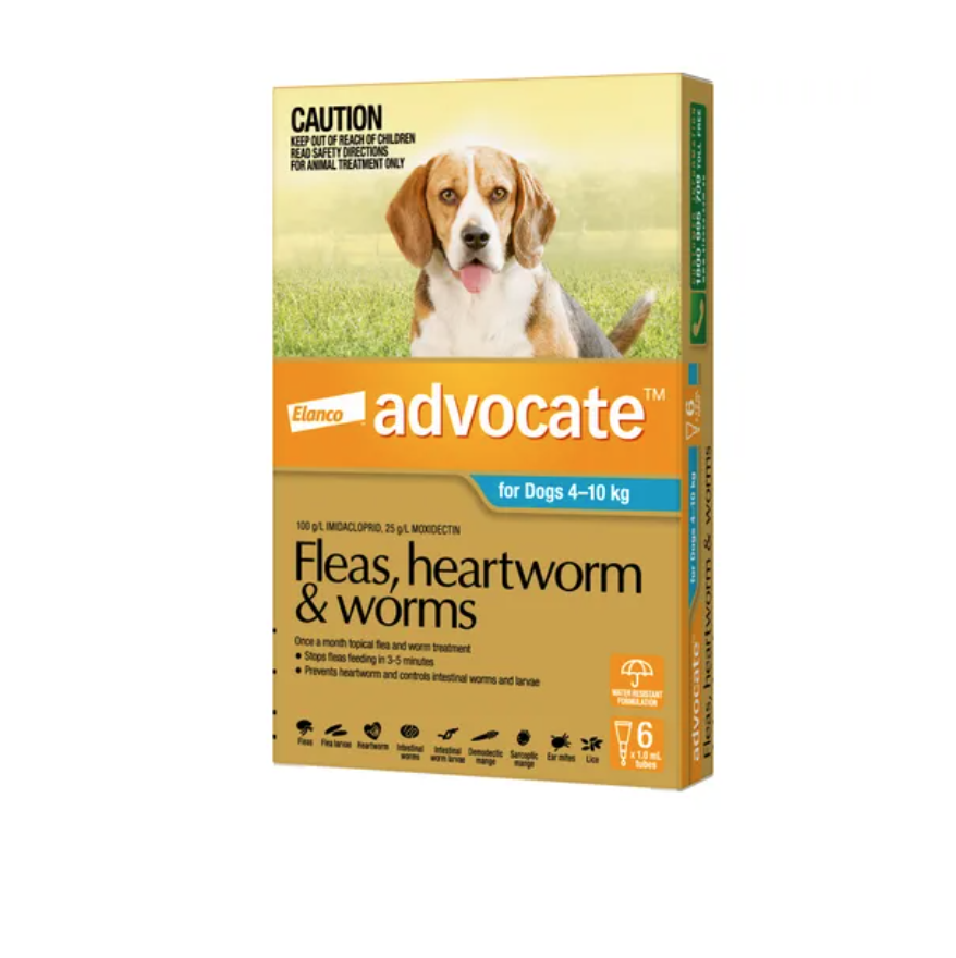 Advocate Flea, Heartworm & Worm Pack