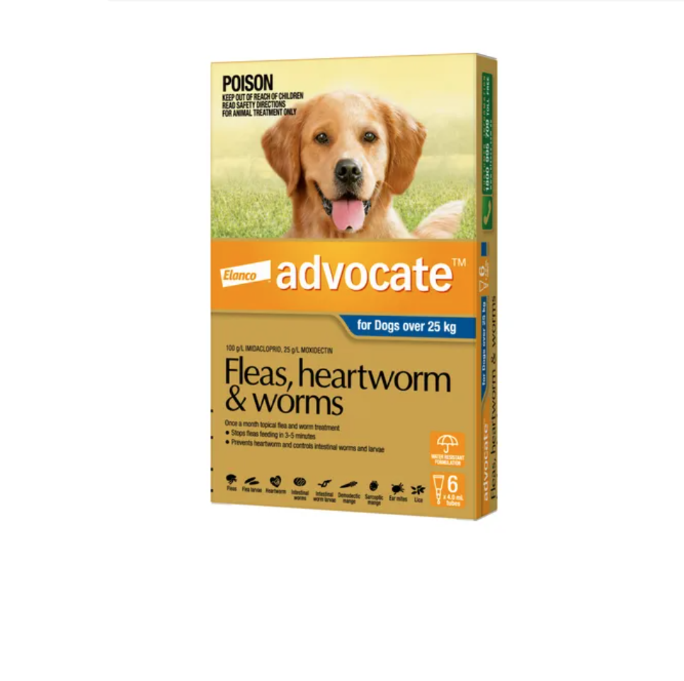 Advocate Flea, Heartworm & Worm Pack