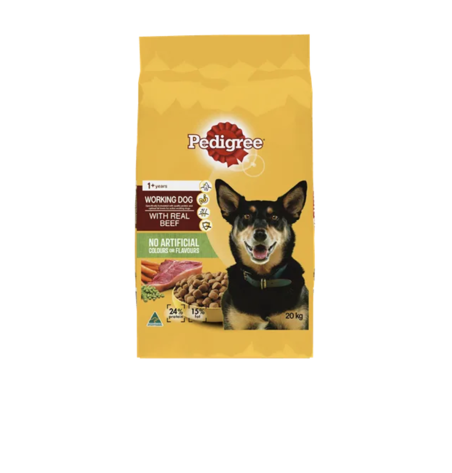 Pedigree Working 1+ Year Dog Food