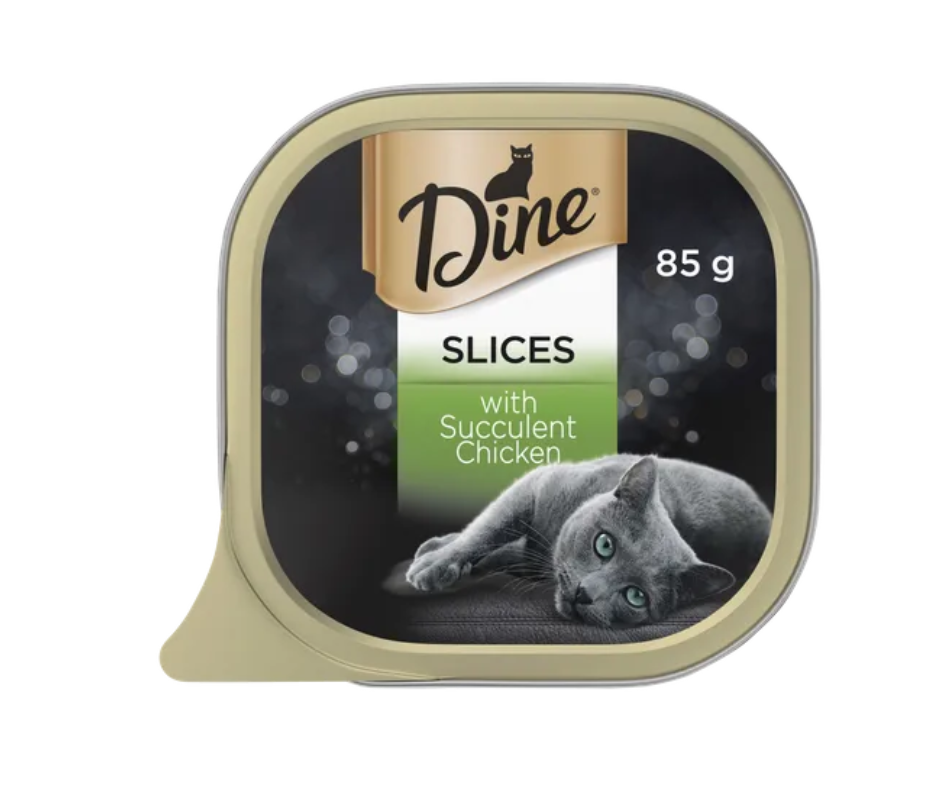 Dine chicken slices