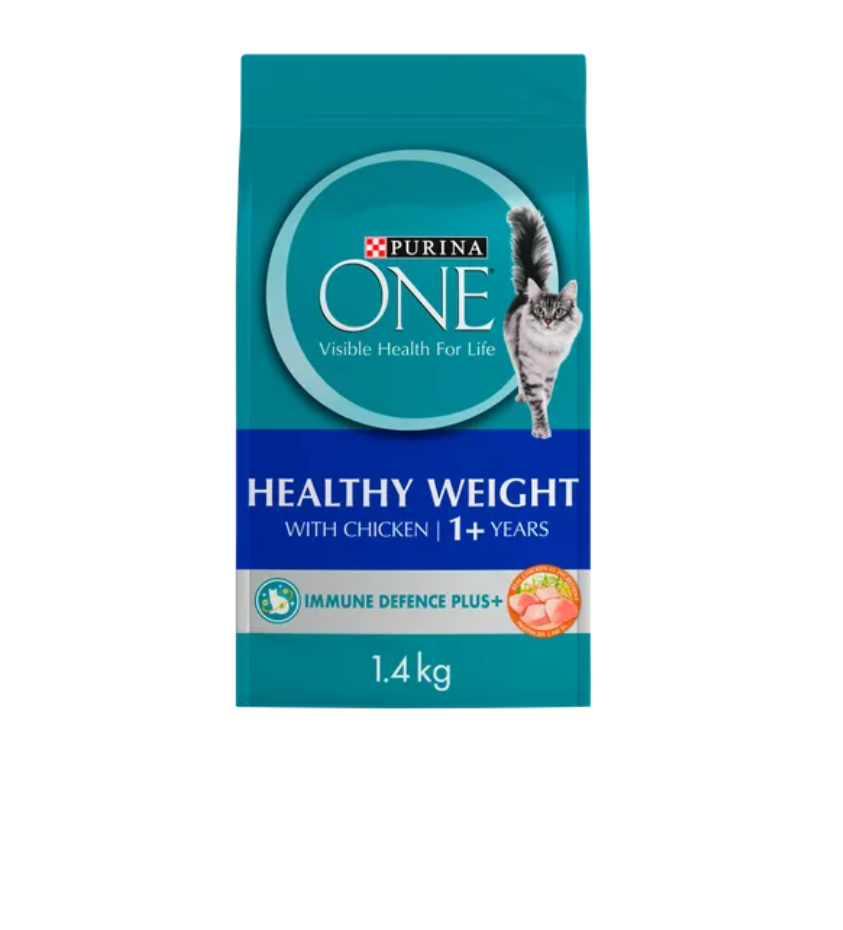 Purina one cat adult healthy weight chicken