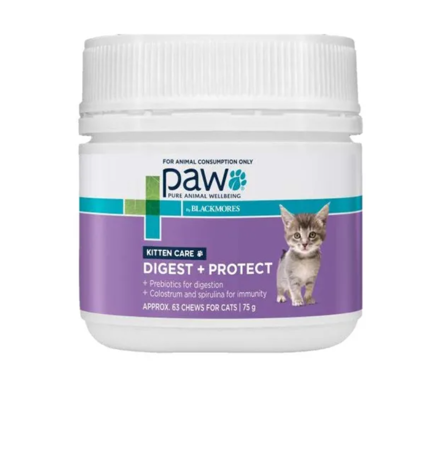 Paw digest protect kitten care