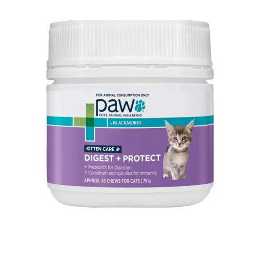 Paw digest protect kitten care