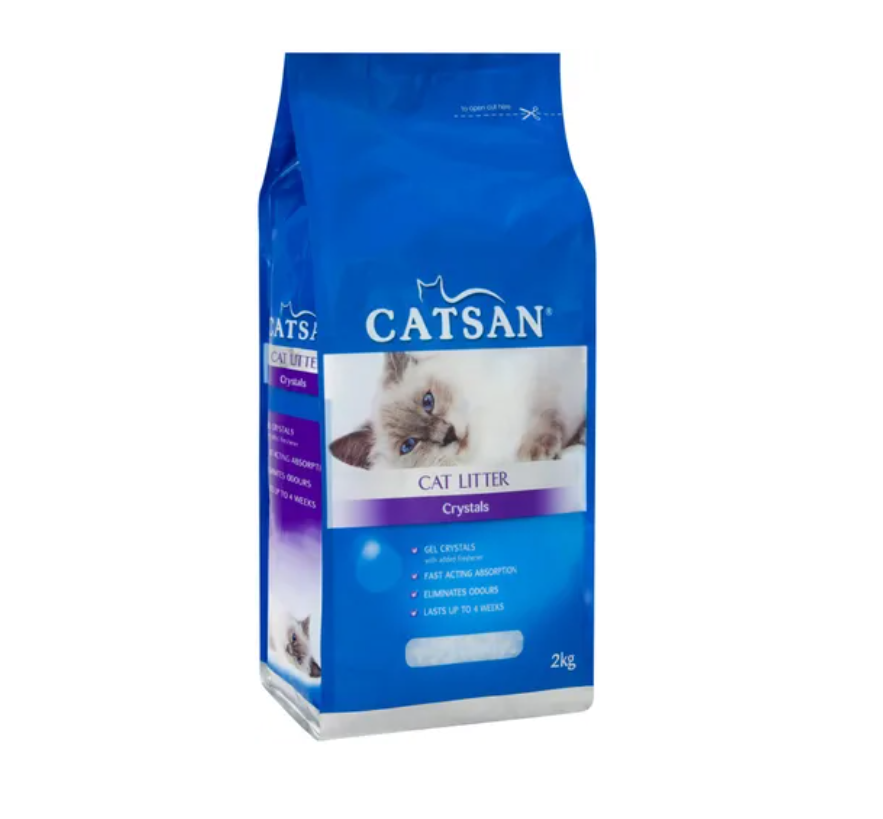 Catsan crystal litter