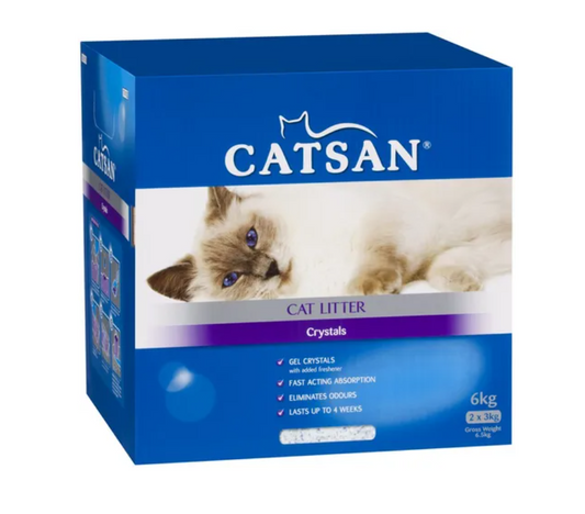 Catsan crystal litter