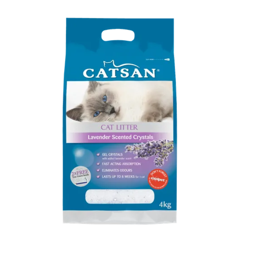 catsan crystal litter