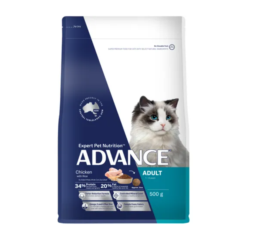 Advance adult cat food chicken