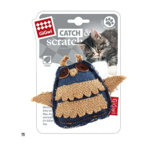 GiGwi catch 'N' scratch eco owl