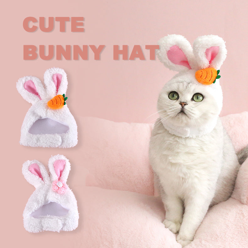 Plush Cartoon Cat Rabbit Ears